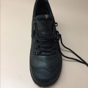 Clarks, waterproof shoes.